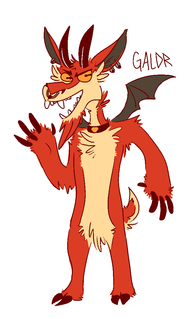 Another old neopet design. I think Galdr's pretty cute.