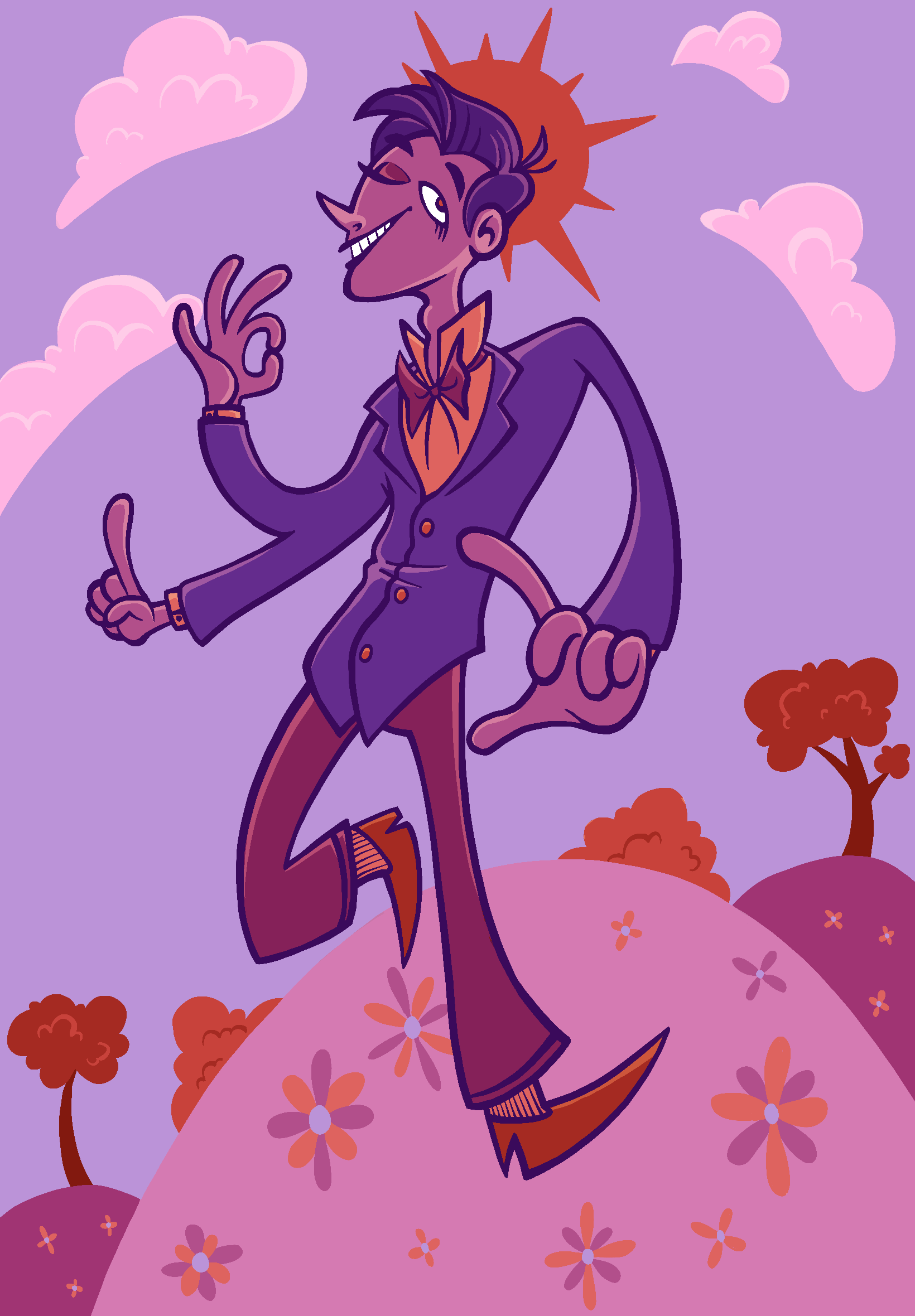 Art fight attack on Satourni