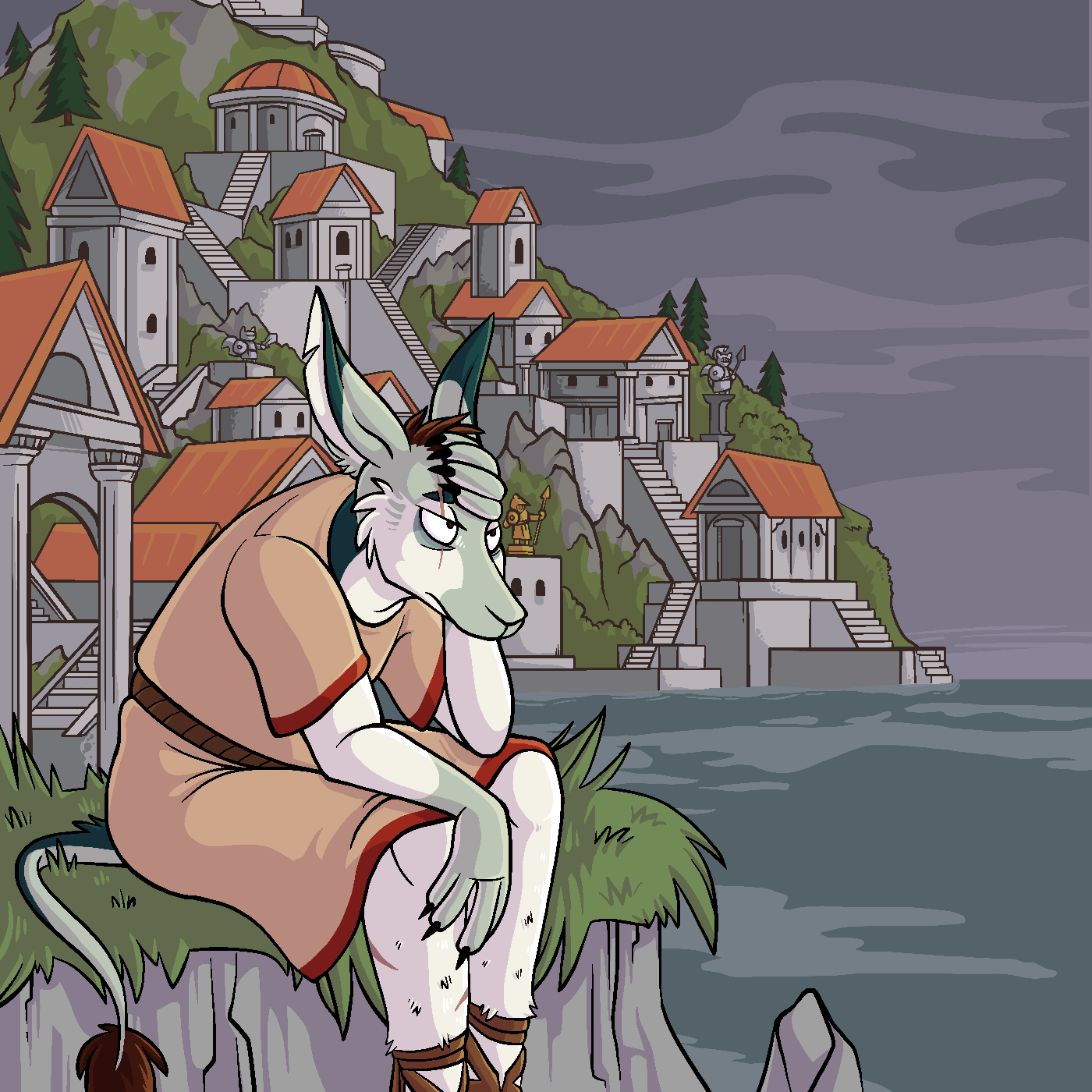 Art exchange piece for doberman555 on neopets