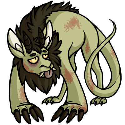 A subeta pet overlay. This character was part of a plague storyline.<br>Shockingly, I fell out of love with that concept in the post-COVID era.