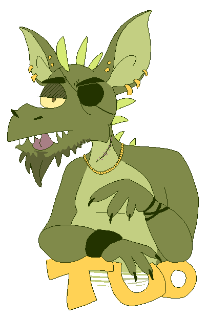 Originally, Tuo was a neopet of the same name.<br> I still think this is a pretty cute design.